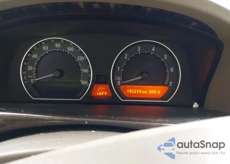 2007 BMW 750Li z USA, uszkodzony, nr VIN WBAHN83507DT74232